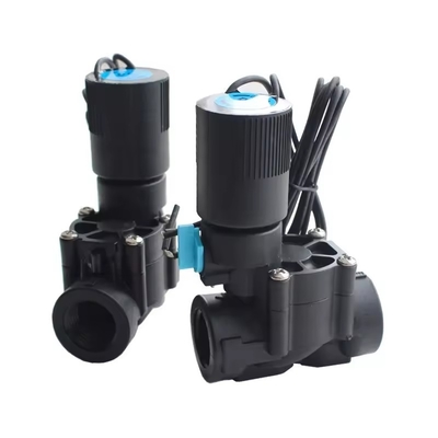 고품질 G1/2&quot; BSP 플라스틱 관개 전자기 밸브 AC24V/110/220 DC24V