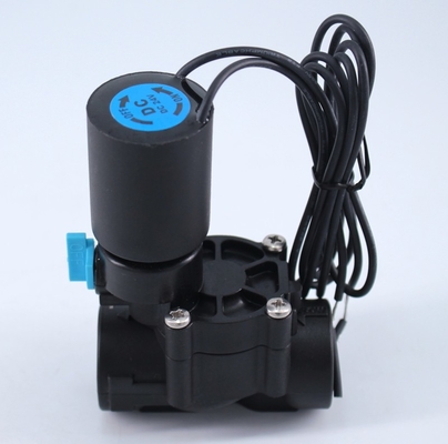 고품질 G1/2&quot; BSP 플라스틱 관개 전자기 밸브 AC24V/110/220 DC24V